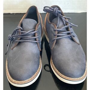 New Madden Boys' Lace-Up Fashion Oxford Shoes Blue/Brown Size 13M